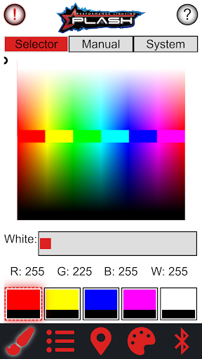Android application PlashLights screenshort