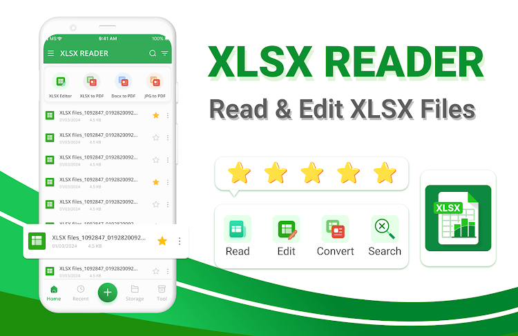 Excel Edit Spreadsheets Reader - 1.0.0 - (Android)