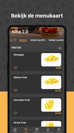 Android application Nina 2.0 screenshort