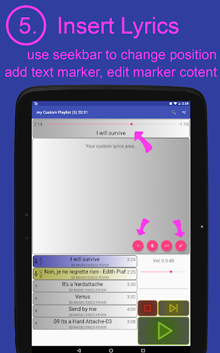 Backing Track Player DEMO
