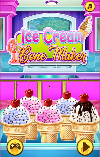 juego de fabricante de helados - juegos de cocina