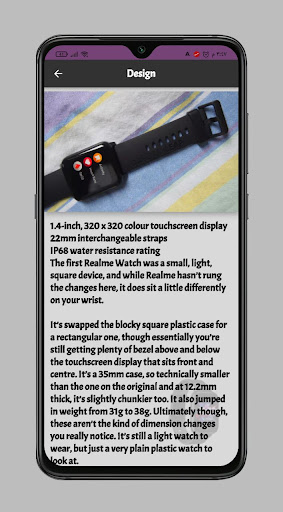 Android application Realme DIZO Watch 2 guide screenshort