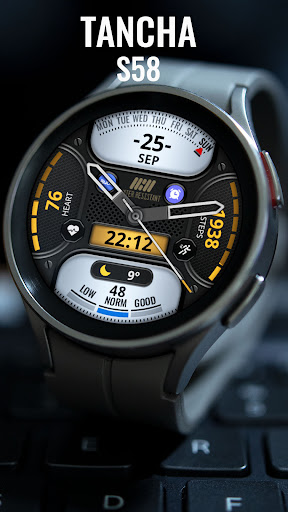 Tancha 58 Hybrid Watch Face