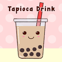 Симпатичные обои Tapioca Drink