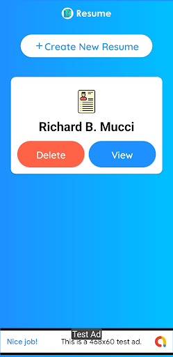 Resume Maker - ( CV Maker ) Screen 3