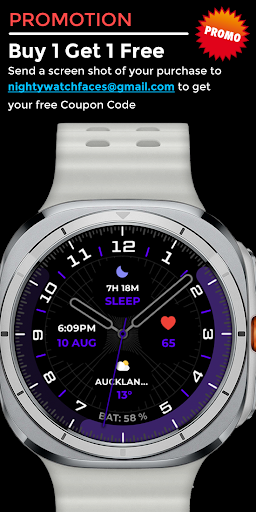 Night ver 24 - watch face screenshot 10
