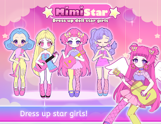 Mimistar dress up chibi doll