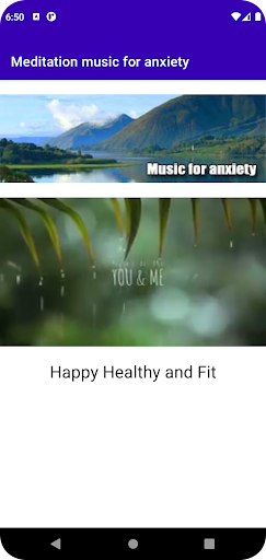 Meditation music for anxiety Screen 3