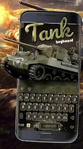 Military Tanks Tema de teclado