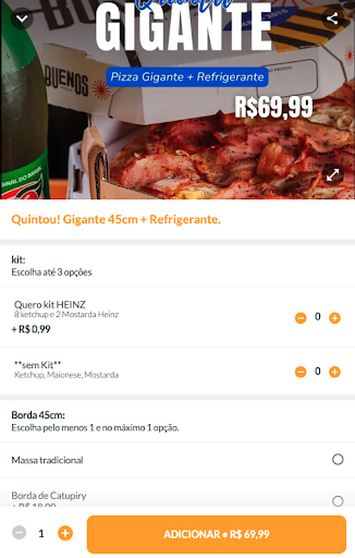 Buenos Pizza Screen 3