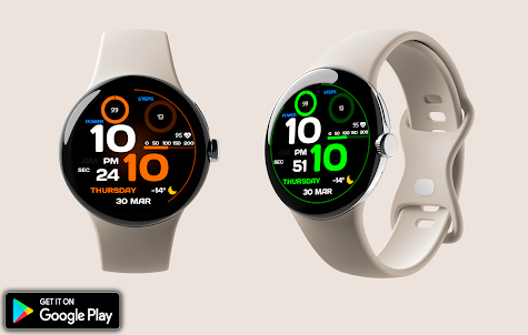 DIGITAL BIG Color Watchface