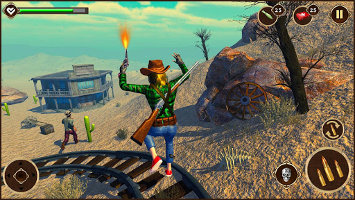 Wild West Cowboy: War Gun Game Screen 2