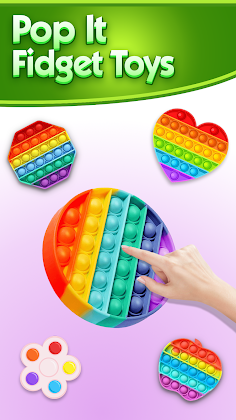 Pop It Fidget Relax Mini Games - Screenshot 1