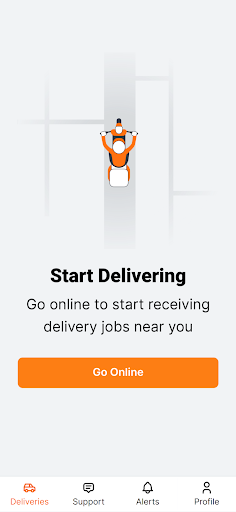 Android application Book N Order - Drivers screenshort
