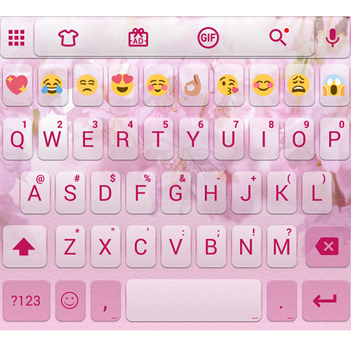 Emoji Keyboard Love Sakura 5.0 Icon