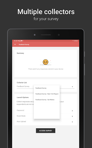 Screenshot of Zoho Survey - Offline Survey
