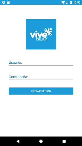 Android application Vive Delsur screenshort