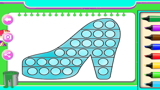 Coloring Sponge Pop It