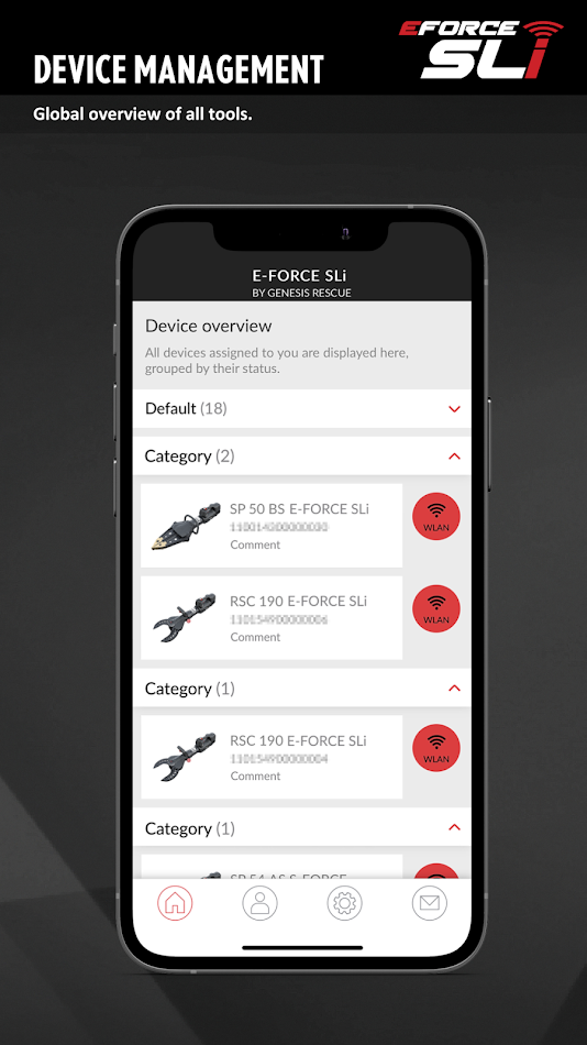 #2. E-FORCE SLi (Android) 由: Rescue Digital Systems GmbH