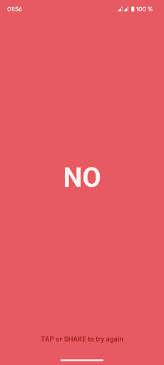 Yes or No Screen 2