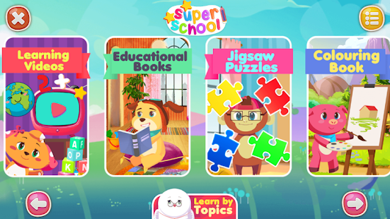 Super School: Educational Kids Games & Rhymes Screenshot