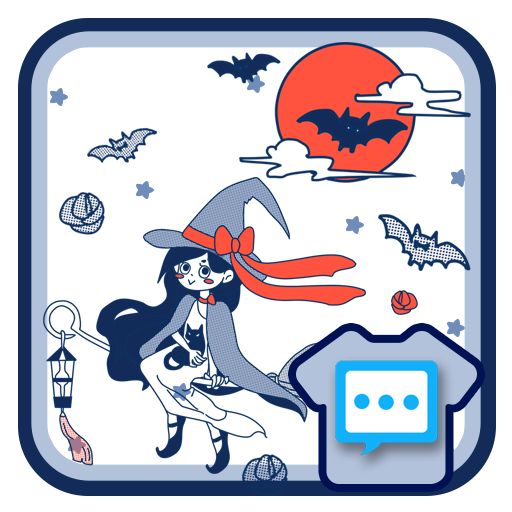 Nexst SMS Cute witch skin logo