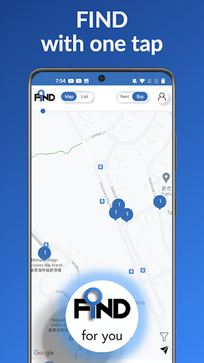 FIND – Homes to Buy and Rent Screen 3