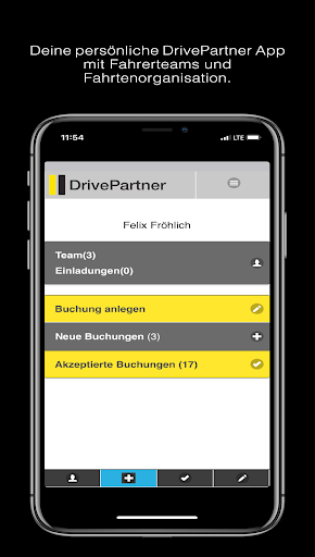 Android application DrivePartner screenshort