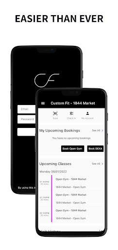 CUSTOM FIT GYM Screen 2
