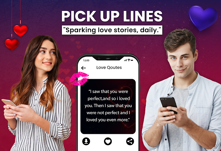 Pickup Lines - Love Quotes - New - (Android)