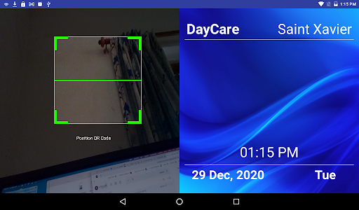 Android application GK TimeTrack Station screenshort