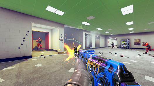 Modern Robot Strike Gun Game