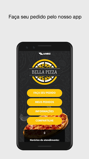 Android application Bella Pizza SP screenshort