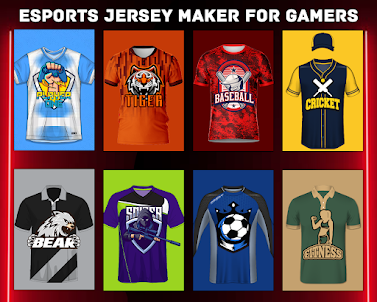 Jersey Maker Esport Gamer