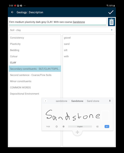 Android application OpenGround Data Collector screenshort