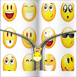 Emoticon Emoji Zip Lock icon