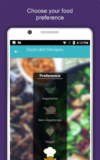 Screenshot of DASH Diet Recipes Offline