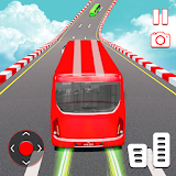 Mega Ramp Stunt Bus Games 3d icon