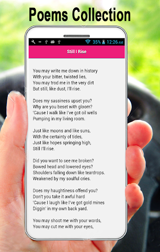 Top Famous Poems Collection In Screen 3