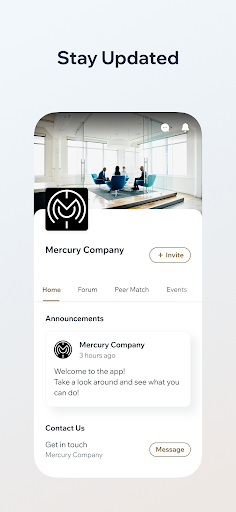 Android application The Mercury Company screenshort
