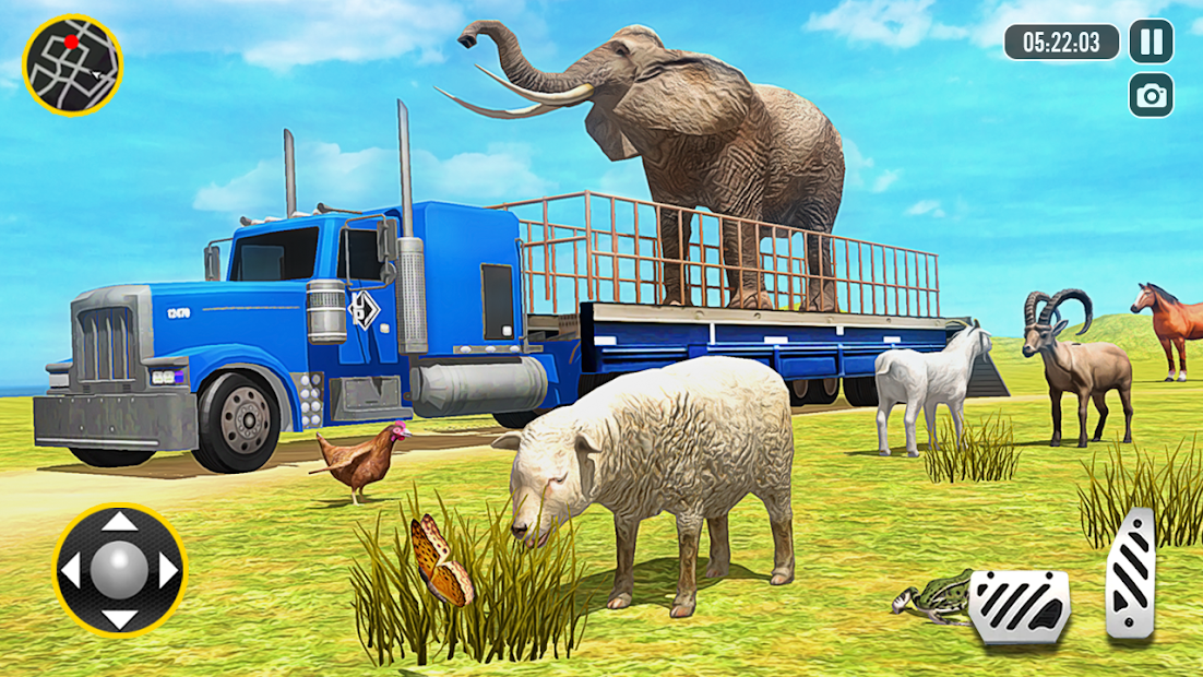 Captura 3 Farm Animal Transporter Games android