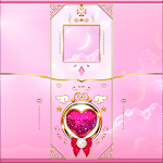 Cover Image of Descargar Pink Heart Pendant - Wallpaper  APK