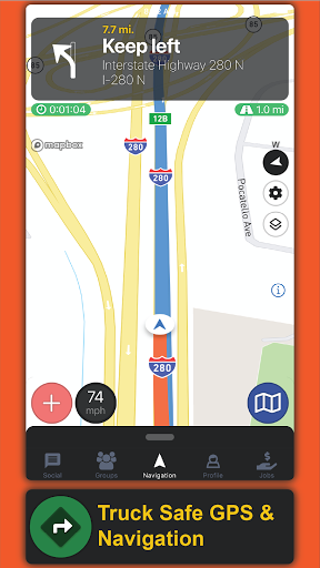 Truck Driver Power - Truck GPS 201.0.0 screenshots 1