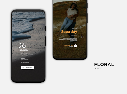 Floral KWGT Screen 2
