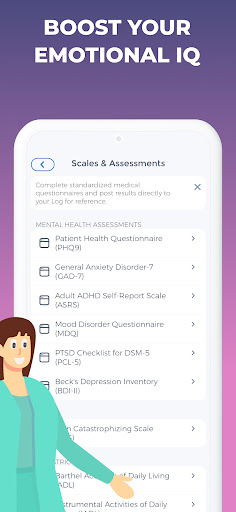 Screenshot of Mood Tracker+