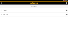 screenshot of SAP Authenticator