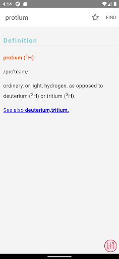 Mosbys Pocket Dictionary Screen 3