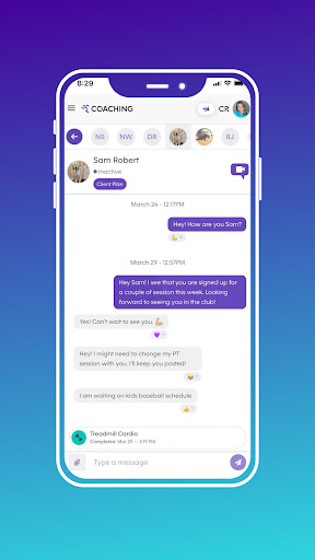 AF Coach App Screen 2