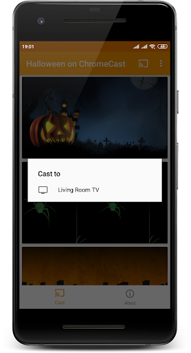 Halloween 🎃 on Chromecast Screen 2
