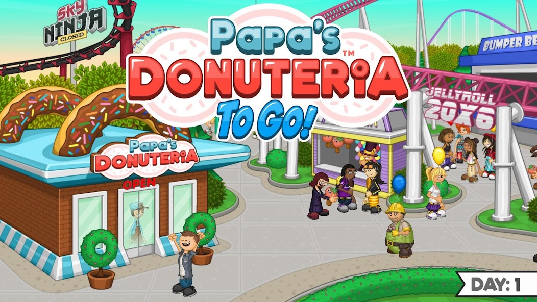 Papa's Donuteria To Go! banner